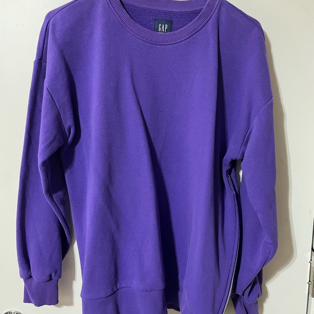 Purple Gap Maternity and Nursing Sweatshirt
